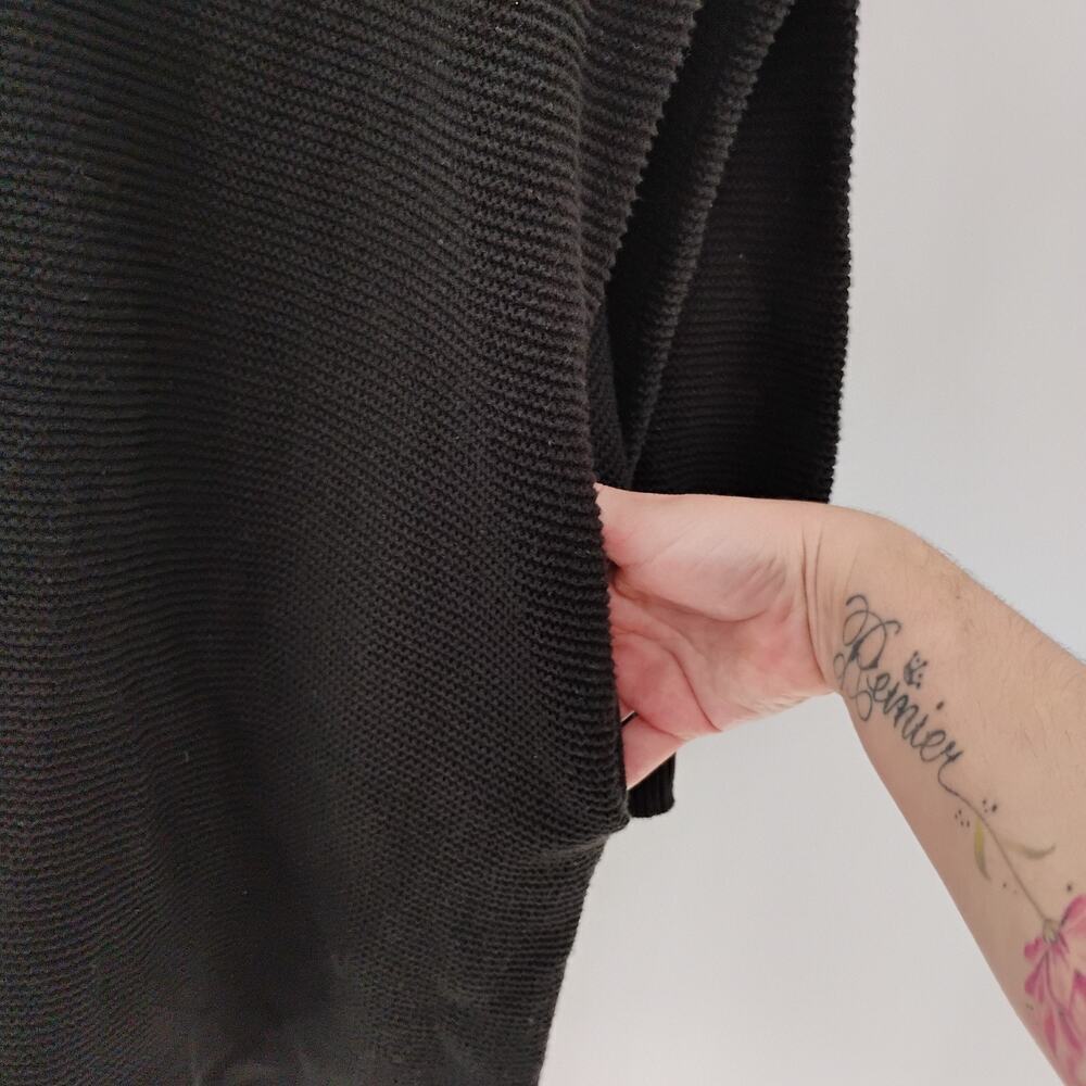 Promesa Button Romper chunky knit polo collar button‎ down long sleeve crotchet - Picture 5 of 14